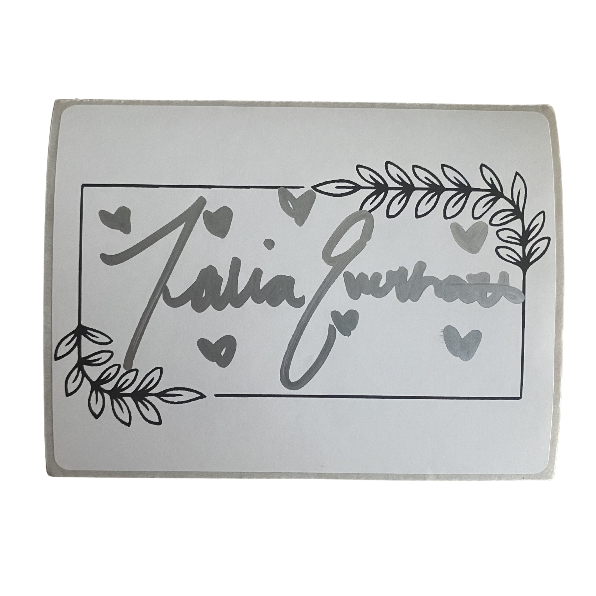 Signed Bookplate