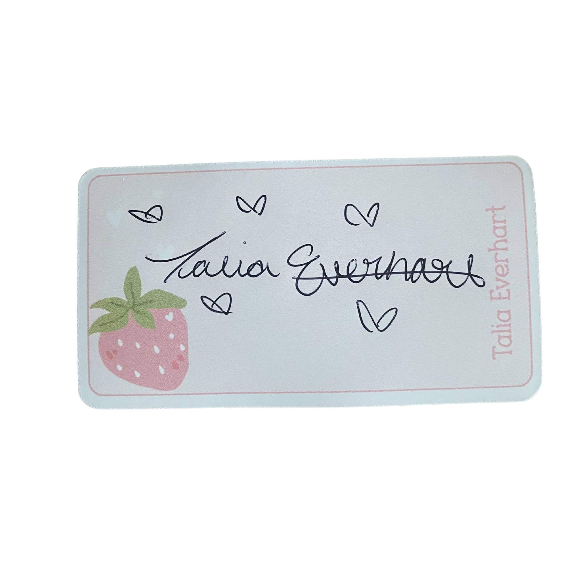 Signed Bookplate